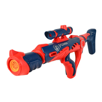 Pistola blanda de espuma EVA para disparar al aire libre, pistolas de juguete, juegos de potencia atómica a presión, juego de pistolas de bolas de aire de bala para niños