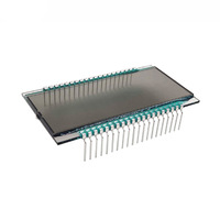 Afficheur LCD à 7 segments personnalisé à 4 chiffres avec colonne, écran LCD numérique pour affichage de l'heure, pour minuteur, compteur, instrument