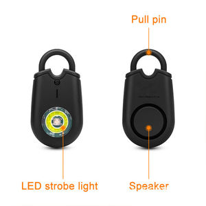Portable Mini 125dB Sécurité Autodéfense Alarmes d'attaque personnelle Lampe de poche LED <span class=keywords><strong>Safesound</strong></span> Urgence Sos <span class=keywords><strong>Alarme</strong></span> de détresse extérieure - Product Image 3