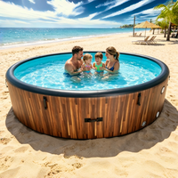 Piscines pliables portables pour intérieur/extérieur, 3*1,2 mètres ou taille personnalisée, piscine pour adultes et enfants, pour usage familial