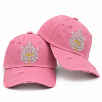 Casquettes de baseball unisexe en coton vieilli de haute qualité, 6 panneaux, broderie en relief motif léopard, visière incurvée réglable, décontractées pour l'extérieur