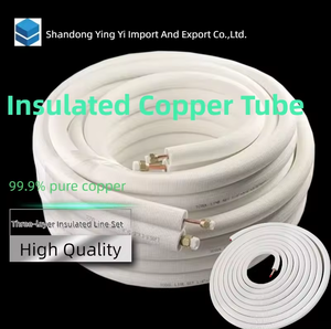 Chine Usine 18000BTU <span class=keywords><strong>Tuyau</strong></span> De <span class=keywords><strong>Cuivre</strong></span> Isolé Climatiseur Tube <span class=keywords><strong>Climatisation</strong></span> Tuyaux De Connexion Ligne De <span class=keywords><strong>Cuivre</strong></span> Ensemble AC Pièces - Product Image 4