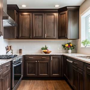 Gabinetes para Isla de Cocina, Grifo de Acero Inoxidable, Modernos y Personalizables, Gabinetes de Cocina para Toda la Casa - Product Image 1