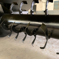 Nouvelle machine à retourner le compost avec réservoir d'eau, machines à fabriquer du compost, engrais organique, retourneur de compost de type chenillé