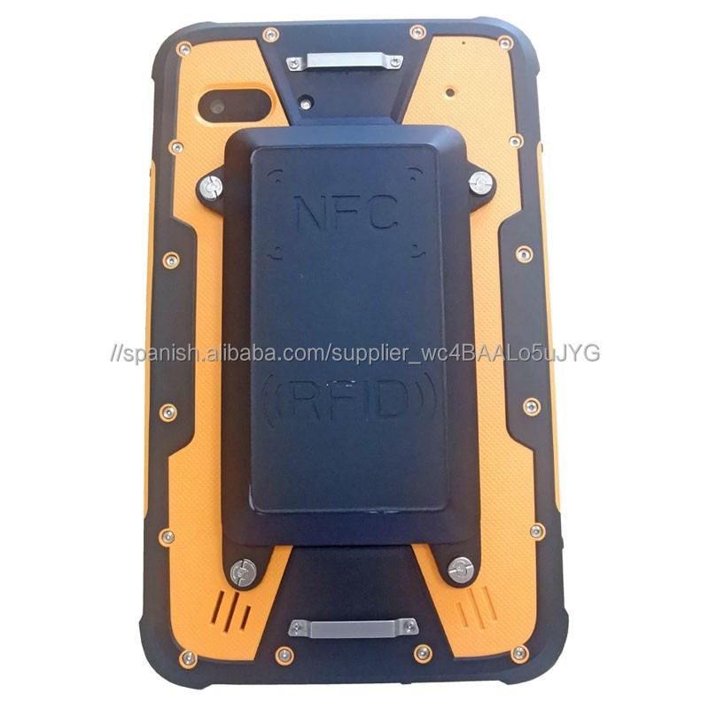 8 pulgadas MT6762 Octa core Android 10 4G + 64G + 4G LTE robusto tablet pc 2D escáner de código de barras Tablet pc integrado