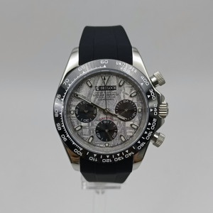 Reloj de cuarzo para hombre de lujo, súper calidad, con esfera de puntero, resistente al agua, con logotipo SEILOCE, de acero inoxidable, cristal de zafiro VK63. - Product Image 4