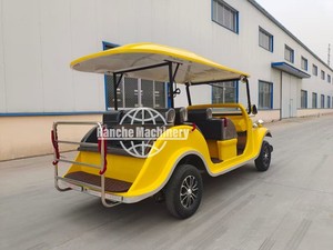 Auto Clásico Eléctrico Retro Antiguo para Turismo y Bodas, de 4 a 17 Asientos, 60 km/h, Larga Duración en Zonas Turísticas - Product Image 6