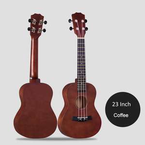 Ukulele Professionale da 23 Pollici con Corde in Nylon e Top in Tiglio per Amanti della Musica, Insegnamento Domestico, Facile da Trasportare e Fornitura di Fabbrica - Product Image 5