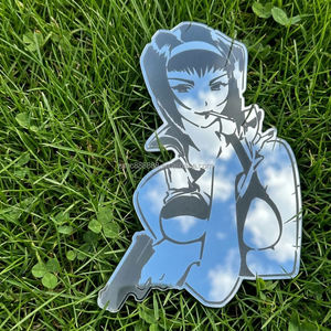 Miroir mural en acrylique personnalisé en forme d'<span class=keywords><strong>anime</strong></span> <span class=keywords><strong>Cowboy</strong></span> <span class=keywords><strong>Bebop</strong></span> avec panneau en PVC, motif irrégulier, pour décoration de chambre, vente en gros - Product Image 1