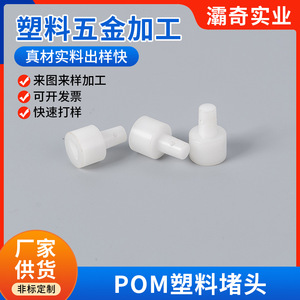 Bouchon en plastique POM-H POM BAQI-4542, cylindrique, haute rigidité, qualité pour moulage par injection - Product Image 3