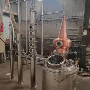 Distillation equipment all in one 200L 300L 400L 500L 600L commercial still system for sale