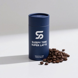 กล่องของขวัญทรงกระบอกทำจากกระดาษคราฟท์แบบรีไซเคิล เกรดอาหาร เป็นมิตรกับสิ่งแวดล้อม สำหรับใส่ขนมมันฝรั่งทอด เครื่องเทศ  ดีไซน์สวยงาม - Product Image 6