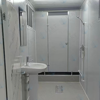 Unité de conteneur mobile FLKT sur roues, préfabriquée, modulaire, de luxe, pour habitation, transportable par camion