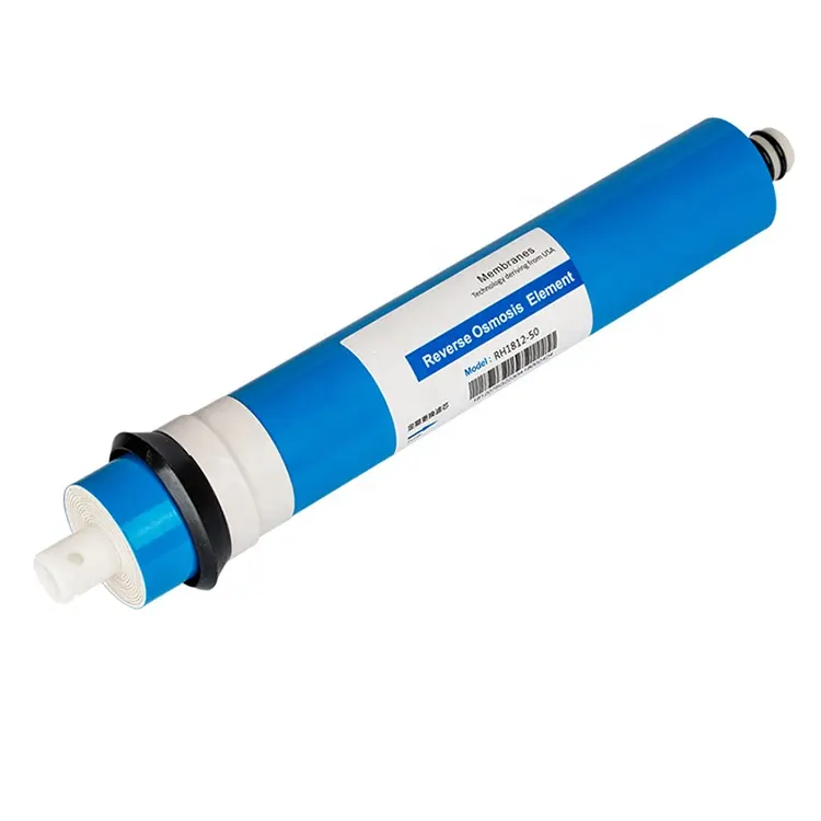 JHM 1812-75gpd filtro a osmosi inversa per uso domestico ro filtro a membrana per il trattamento delle acque