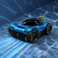 Addotron XT Pro: Robot Limpiafondos Inalámbrico de Diseño Moderno para Piscinas, Selección de Color Personalizada, Limpieza Profunda de Paredes y Fondo