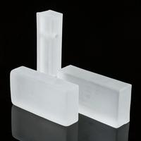 Bloc de verre givré / Brique de verre transparente / Brique de verre décorative creuse de couleur personnalisée pour la décoration des fenêtres intérieures