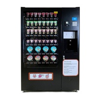 Distributeur automatique de nouilles avec distributeur d'eau chaude