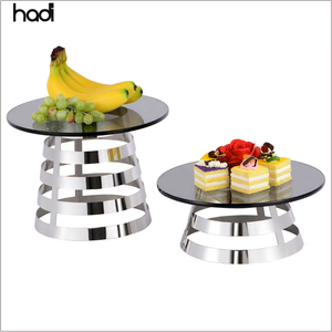 Soportes de exhibición de Buffet de mesa de vidrio de lujo Guangzhou <span class=keywords><strong>HD</strong></span>, estante cuadrado para comida, Hotel, cafetería, restaurante, decoraciones, vajilla - Product Image 6