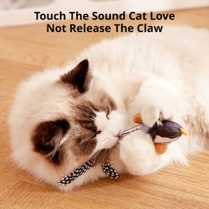 Giocattolo di bacchetta di gatto in peluche che brucia l'energia del gioco di auto-gioco realistico per gattini adulti sollievo dalla noia Indoor - Product Image 3