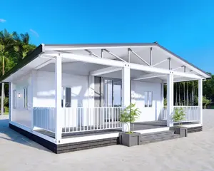 Luxury Prefabricated Tiny Homes Hot Sale Fully Furnished 2-3 Prefab Bedroom