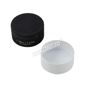 <strong>Boite</strong> Ronde Coffret Cadeau Vide Emballage Chic Pour Arabe Parfum Rangement <strong>Avec</strong> Carton <strong>Couvercle</strong>