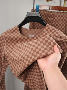 Nueva Sudadera con Capucha para <span class=keywords><strong>Hombre</strong></span>, con <span class=keywords><strong>Terciopelo</strong></span> Grueso y Cuello Redondo, Combinada con Camiseta Interior Cálida, Top Moderno de Manga Larga, Venta al Por Mayor - Product Image 2