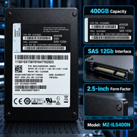 Pour Lenovo PM1635a Enterprise SSD MZ-ILS400N FRU 01GV685 400 Go SAS 12 Gb 2,5 pouces Disque SSD