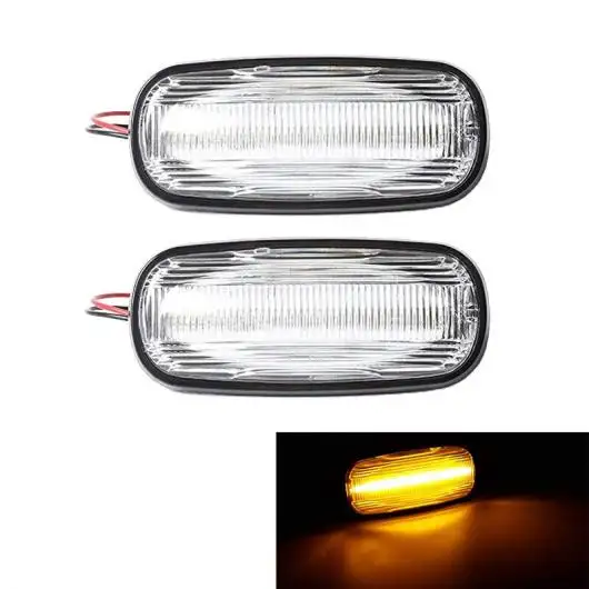 Khói rõ ràng LED đánh dấu lần lượt singal nhấp nháy ánh sáng năng động blinker Side Marker Fender đèn đèn cho Land Rover tự động phụ kiện