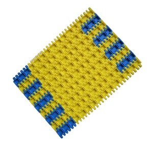 プラスチック & ガラスボトルおよびカートンボックス包装用国際規格<span class=keywords><strong>PL</strong></span> QNBフラットトップモジュラーベルトコンベヤー - Product Image 3