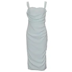 Vestidos longos de seda, maxi vestido elegante branco de verão 2022