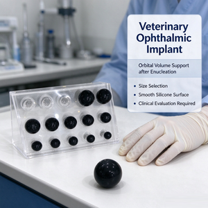 Sfera in Silicone per Impianto <span class=keywords><strong>Oculare</strong></span> Veterinario per Piccoli Animali, per Enucleazione ed <span class=keywords><strong>Eviscerazione</strong></span> - Product Image 4
