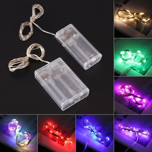Led dây đồng đèn với hộp pin IP44 <span class=keywords><strong>Mini</strong></span> Cổ Tích giáng sinh chuỗi ánh sáng cho bánh bó hoa trang trí quà tặng - Product Image 1