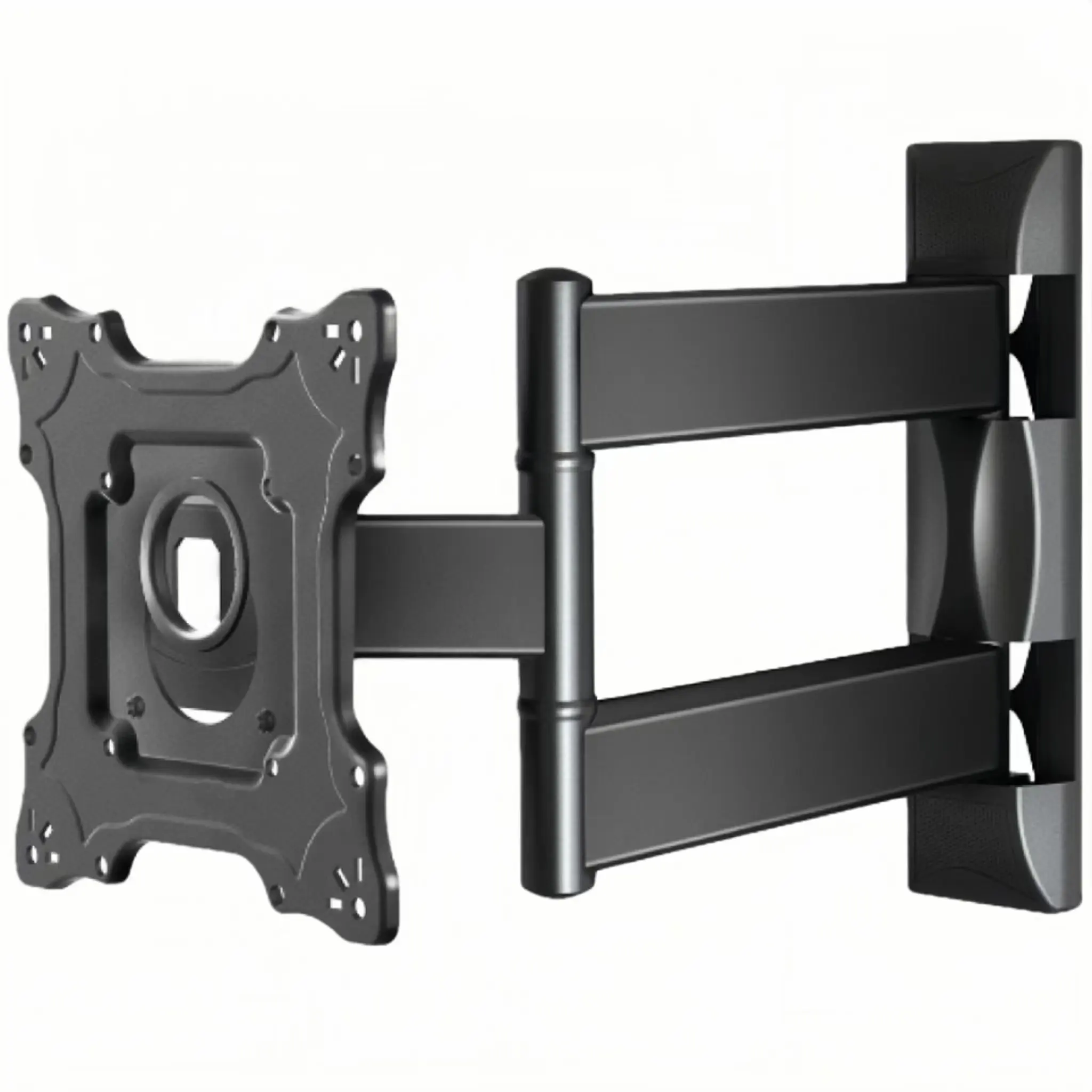 TV Wall Mount for 17" to 43-inch Screens up to 77 lbs Full Motion Arm FK-25 Black