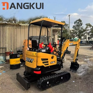 Mini-excavatrice SANY SY18U 1,8 tonne, 95% neuve, d'origine, avec certifications EPA et CE, Sany18C, mini-excavatrice pour ferme et usage domestique - Product Image 1