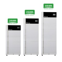 Pour le stockage d'énergie domestique Batterie solaire Batterie au lithium-lithium Batteries de stockage d'énergie domestique pour système solaire