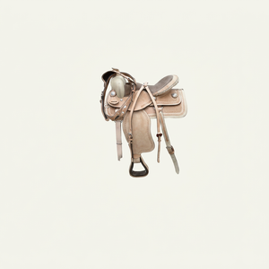 Silla de Montar Inglesa/Western de Cuero Genuino de Alta Calidad para Carreras de Caballos con Estructura de Madera/Plástico, Tamaños y Colores Personalizables - Product Image 1