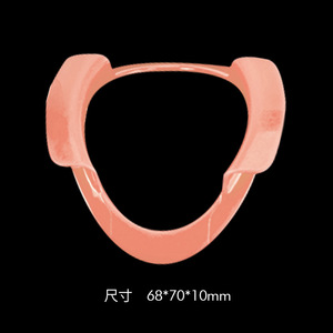Dental Mouth Opener O Ring Plastic 68x70x10mm For Dental Surgery Use - Product Image 1
