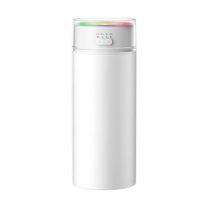 Humidificateur ultrasonique en plastique de 500 ml, <span class=keywords><strong>7</strong></span> couleurs LED, rechargeable par USB, batterie 1800 mAh, diffuseur de brume silencieux, maison, voiture, bureau, hôtel - Product Image 5