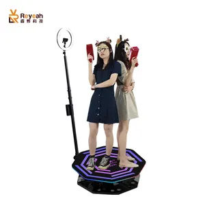 Drop Shipping Portable Slow Motion 360 Photo Booth 360 Spinner Kiosk Machine 360 Photo Booth