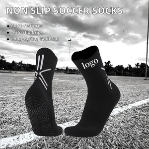Calcetines Deportivos de Fútbol Personalizados para Hombre, Calcetines Antideslizantes con Agarre para Fútbol, Accesorios Deportivos - Product Image 2