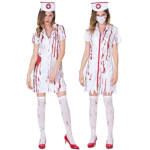 2024 di Halloween Killer badante donna Set completo Zombie <span class=keywords><strong>infermiera</strong></span> Bloody <span class=keywords><strong>Costume</strong></span> vestito HCAD-007 - Product Image 1