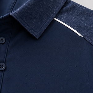 Camiseta Polo de Poliéster de Secado Rápido para Hombre con Logotipo Personalizado, Manga Corta, Color Sólido, Estilo Ejecutivo, ODM OEM - Product Image 4