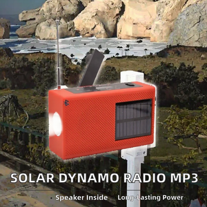 วิทยุพ<span class=keywords><strong>ล</strong></span>ังงานแสงอาทิตย์แบบมือหมุน พร้อมช่องเสียบ USB/การ์ด TF เครื่องเ<span class=keywords><strong>ล</strong></span>่น MP3 แบตเตอรี่สำรองพกพา 2000mAh ไฟฉาย จอแสดงผลดิจิตอ<span class=keywords><strong>ล</strong></span> รองรับคลื่นวิทยุ FM/AM สำหรับฟังเพลงที่บ้าน - Product Image 2