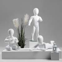 Mannequin bébé flexible pour vitrine, mannequin enfant pour présentation de vêtements