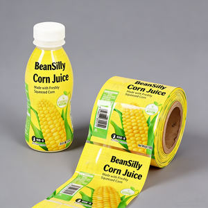 Étiquettes personnalisées en plastique pour bouteilles de bière, d'eau et de boissons, emballage personnalisé avec logo, <span class=keywords><strong>film</strong></span> rétractable PVC PET en rouleau - Product Image 6