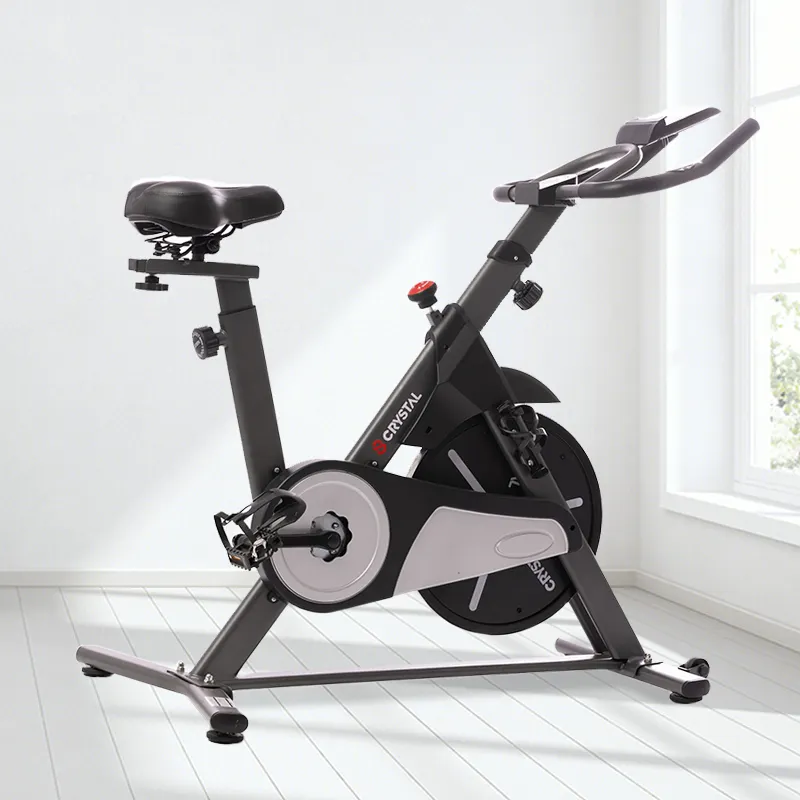 Crystal OEM/ODM Fitness Bike Aerobic Exercise Bikes Home Use Magnetic Spinning Bikes With Meter