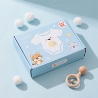 Boîte d'expédition pliante de luxe en carton ondulé gaufré, matériaux recyclés, revêtement UV, lamination mate, écologique - Grande Vente