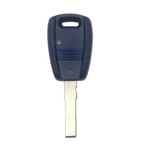 菲亚特Punto Doblo Bravo汽车自动钥匙更换外壳的蓝色1按钮遥控钥匙外壳