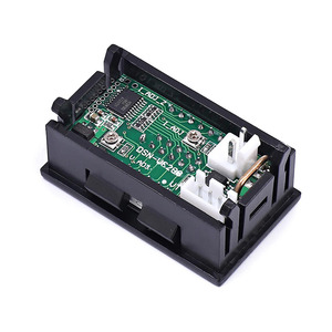 Voltímetro <span class=keywords><strong>y</strong></span> Amperímetro <span class=keywords><strong>Digital</strong></span> DC <span class=keywords><strong>0</strong></span>-<span class=keywords><strong>100V</strong></span> <span class=keywords><strong>10A</strong></span>, Detector de Voltaje <span class=keywords><strong>y</strong></span> Corriente con Pantalla Dual, Medidor de Panel, Indicador de Amperios <span class=keywords><strong>y</strong></span> Voltios, LED Rojo <span class=keywords><strong>y</strong></span> Azul de <span class=keywords><strong>0</strong></span>.28 Pulgadas - Product Image 5