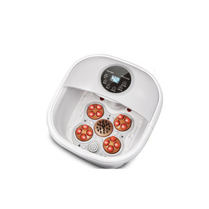 Máquina de masajeador de pies de Spa portátil Cubo de remojo Burbujas Pie Spa Máquina de masajeador de baño de pies plegable - Product Image 5